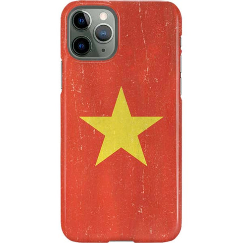 Vietnam Flag Distressed iPhone 11 Pro Lite Case